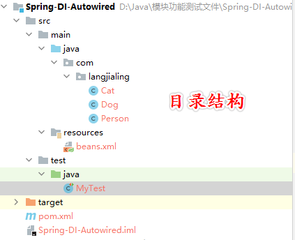 目录结构